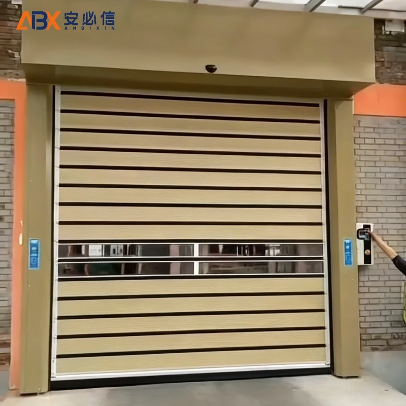酒泉螺旋式高速门